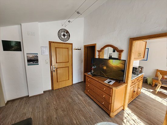 Wohnzimmer Ferienwohnung Luttinger