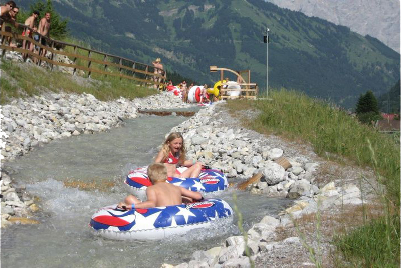 Kinder-Rafting Bichlbach Badesee